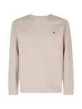 DONDUP logo-embroidered crew neck sweater