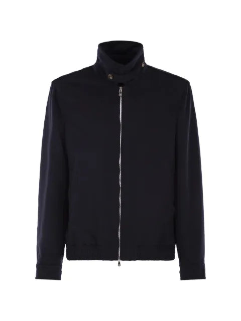 Brunello Cucinelli stand-collar wool jacket
