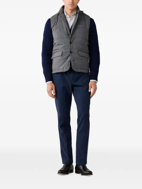 Hackett London stand-collar gilet