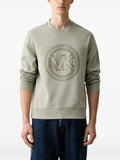 Michael Kors logo-patch sweater