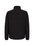 HUGO logo-patch high-neck jacket