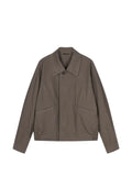 CROQUIS cropped relaxed-fit jacket