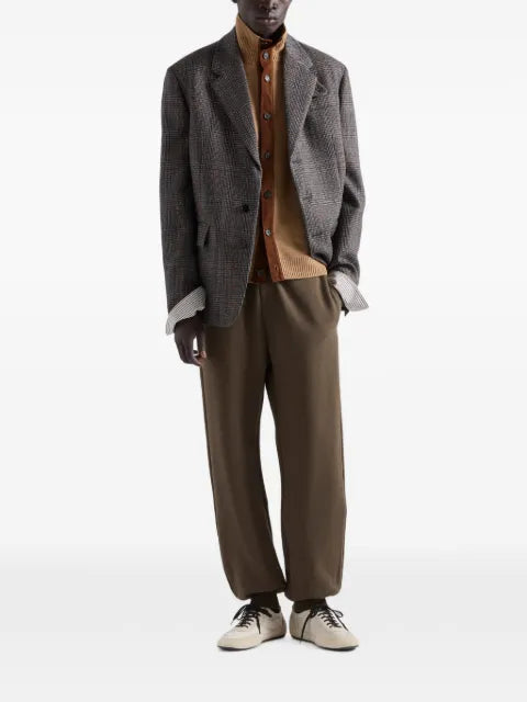 Prada contrast-trim cardigan