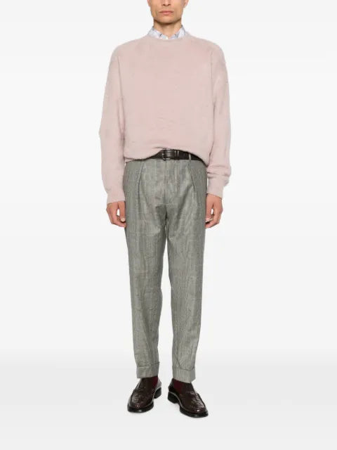 Roberto Collina brushed crew-neck sweater