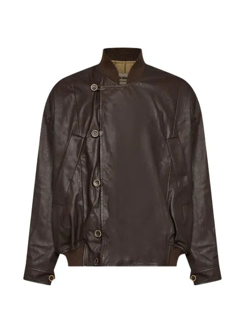 Uma Wang Jovan off-centre button-placket jacket