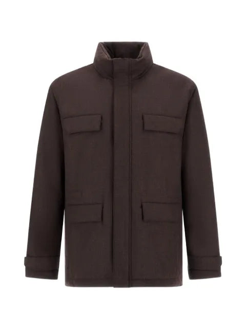 Herno flannel field jacket