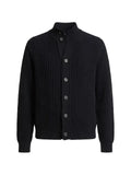 Peserico ribbed-knit button-up cardigan