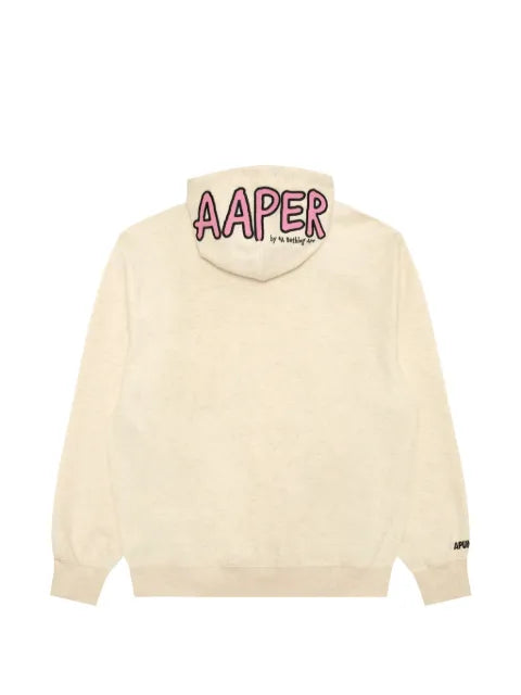 AAPE BY *A BATHING APE® logo-print drawstring hoodie