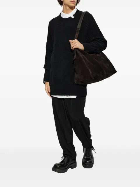 Yohji Yamamoto cut-out oversized sweater