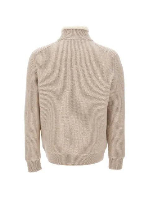 Gran Sasso ribbed-knit cashmere cardigan