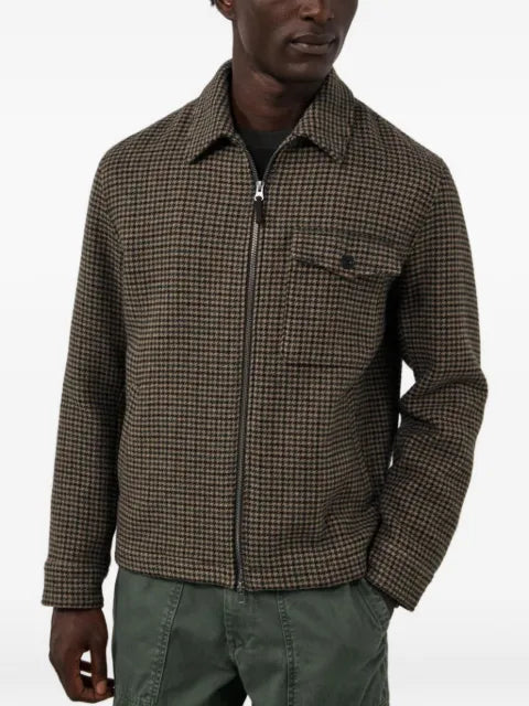 HARTFORD Dandy houndstooth-pattern jacket