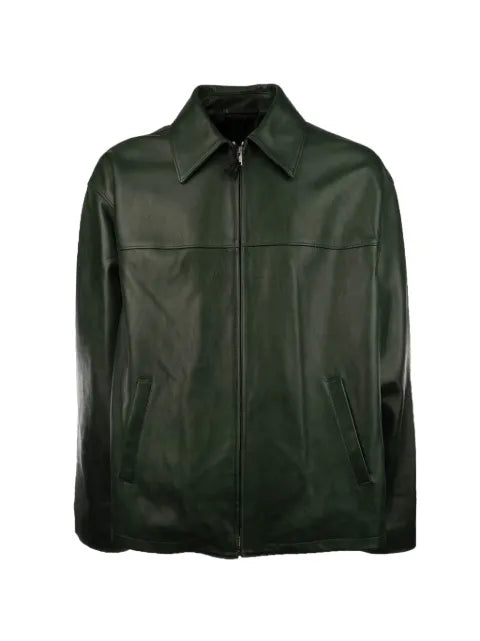 Prada leather jacket