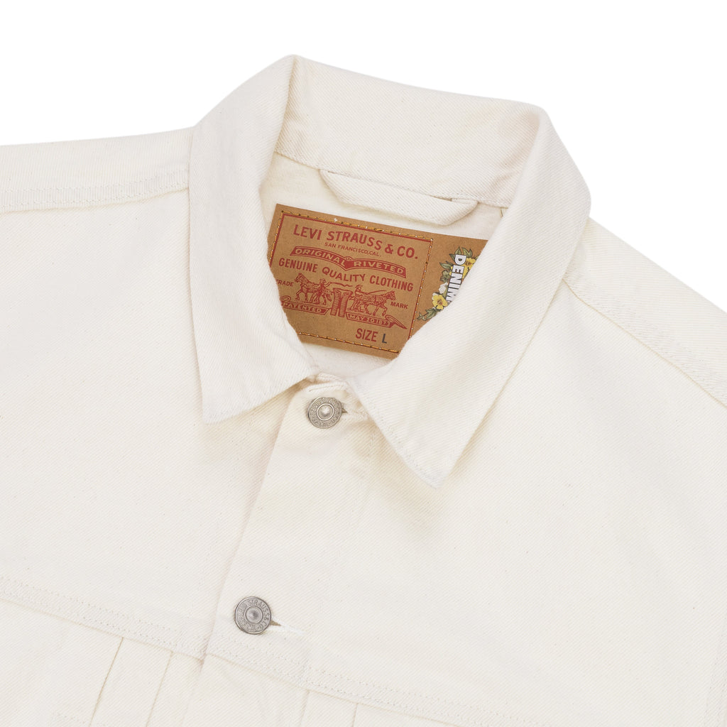 White Type-2 Denim Box Jacket