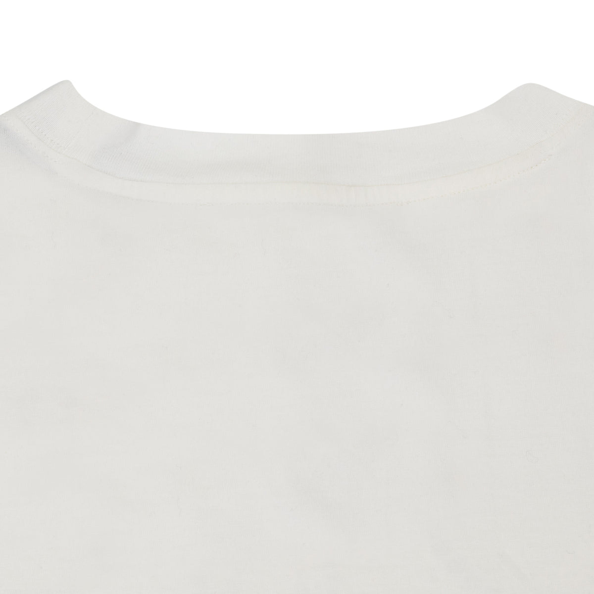 White Embroidered Long Sleeve T-Shirt