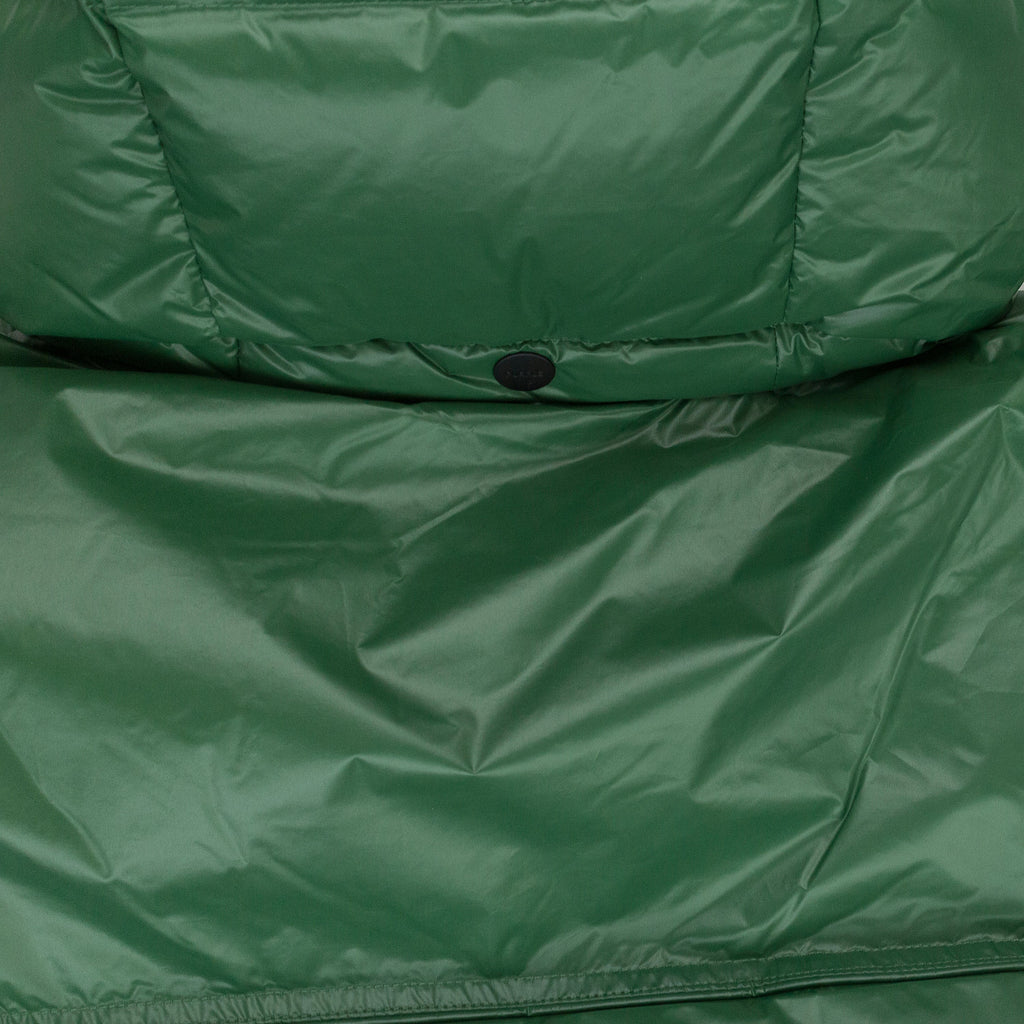 Green Nylon Puffer Jacket