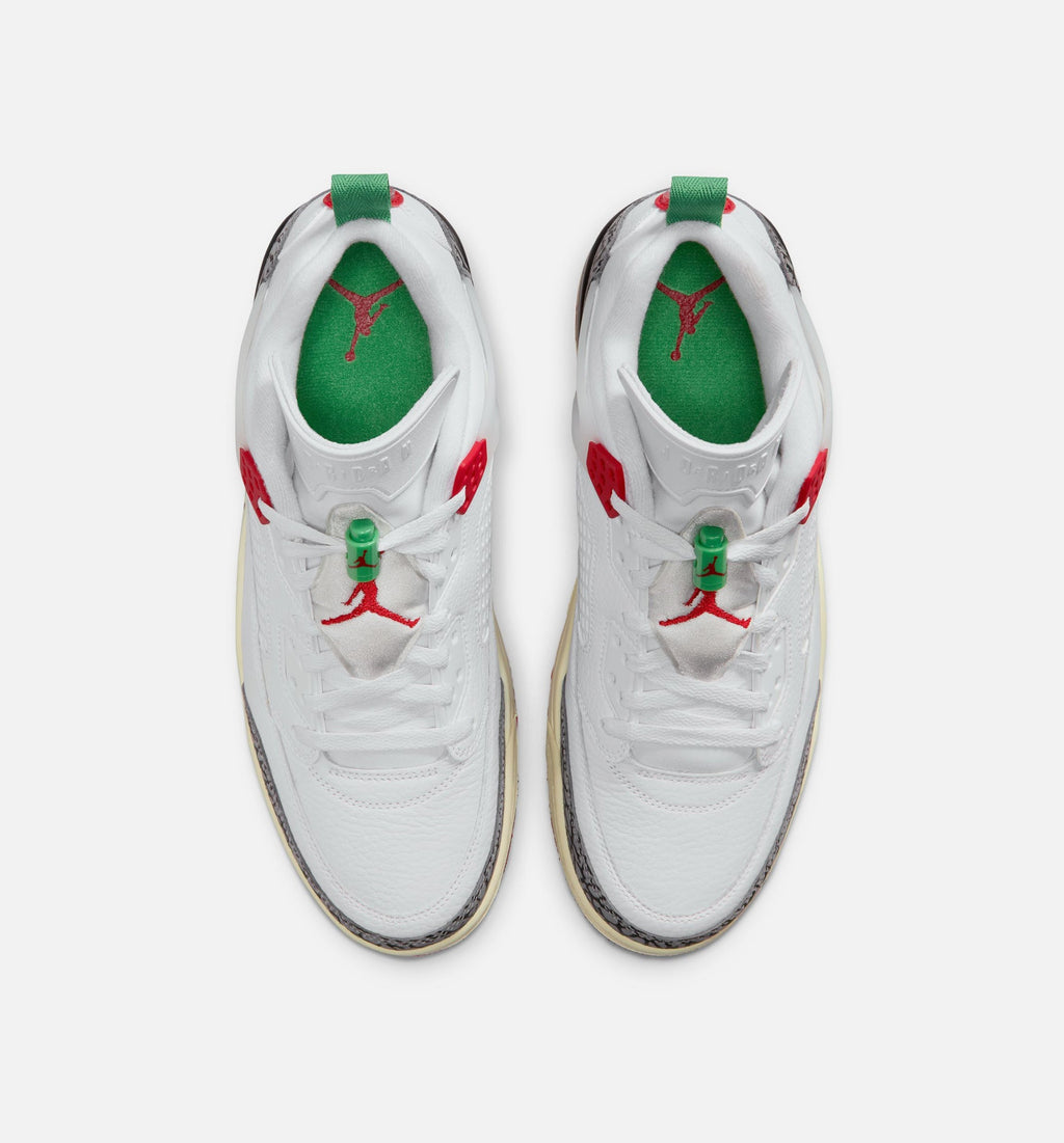 Spizike Low Men's Lifestyle Shoes - White/Black/Sail/Varsity Red