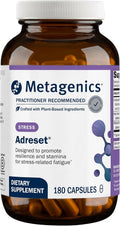 Metagenics Adreset Adaptogen Formula 180 Capsules – Stress & Energy Support