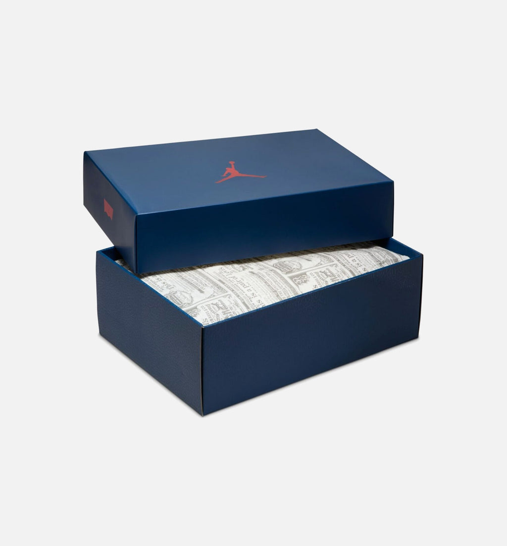 Air Jordan 3 x Levi's Indigo and Gym Red | Men's Lifestyle Shoe | Denim Blue/Black/Sail