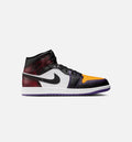 Air Jordan 1 Mid SE – Men's Lifestyle Shoe in True Red/White/Court Purple/Black