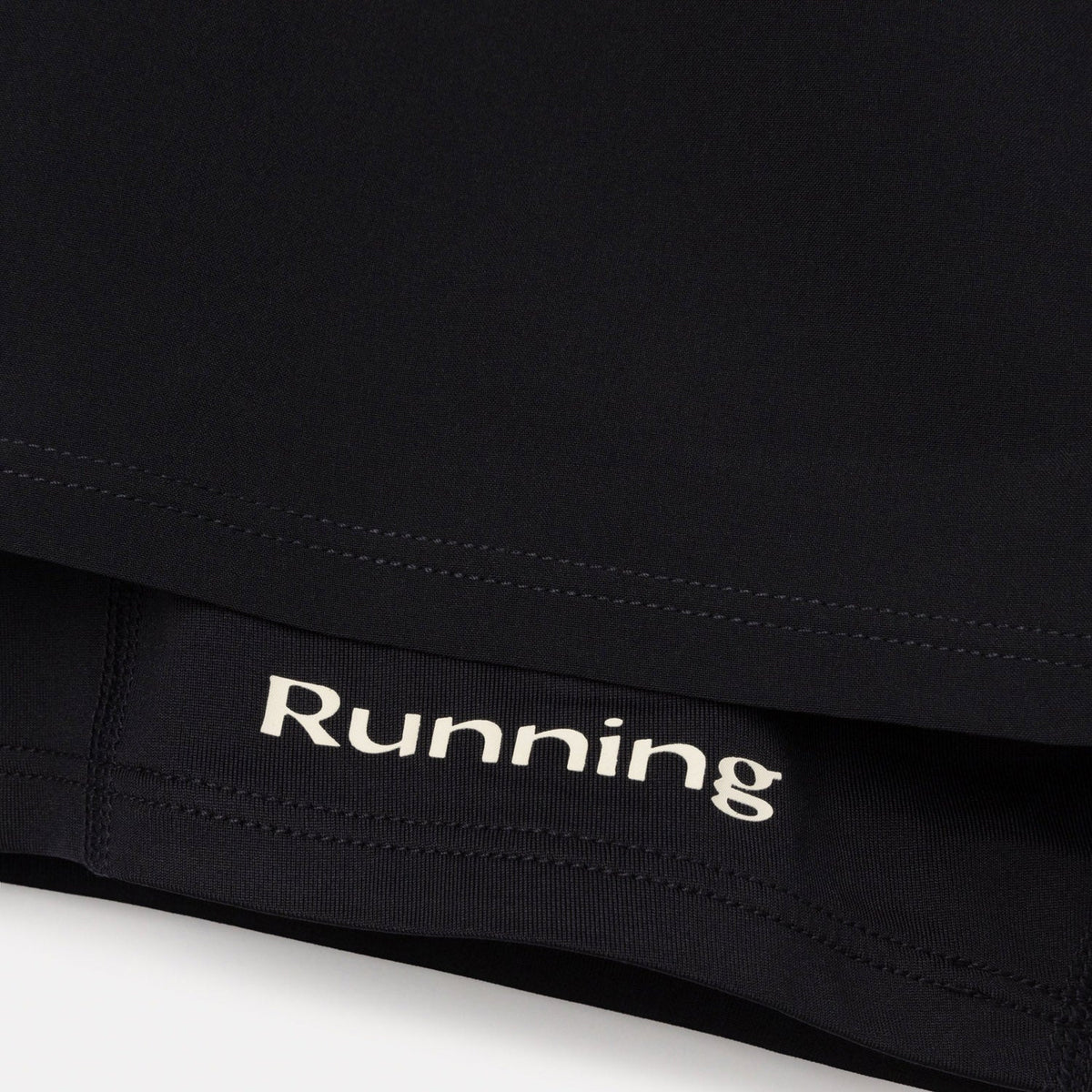 Acid Running 2-in-1 Shorts - Black