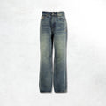 Aiche Waxed A Logo Jeans: Denim