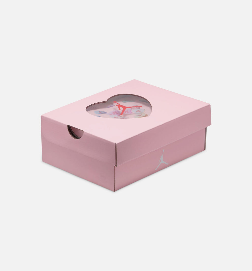 Air Jordan 4 Retro Medium Soft Pink Preschool Lifestyle Shoe