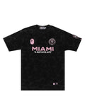 Inter x BAPE Miami CF Camo Tee Black