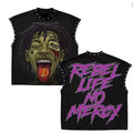 Saints Global Double-Sided Graphic Rivet Tank Top Unisex
