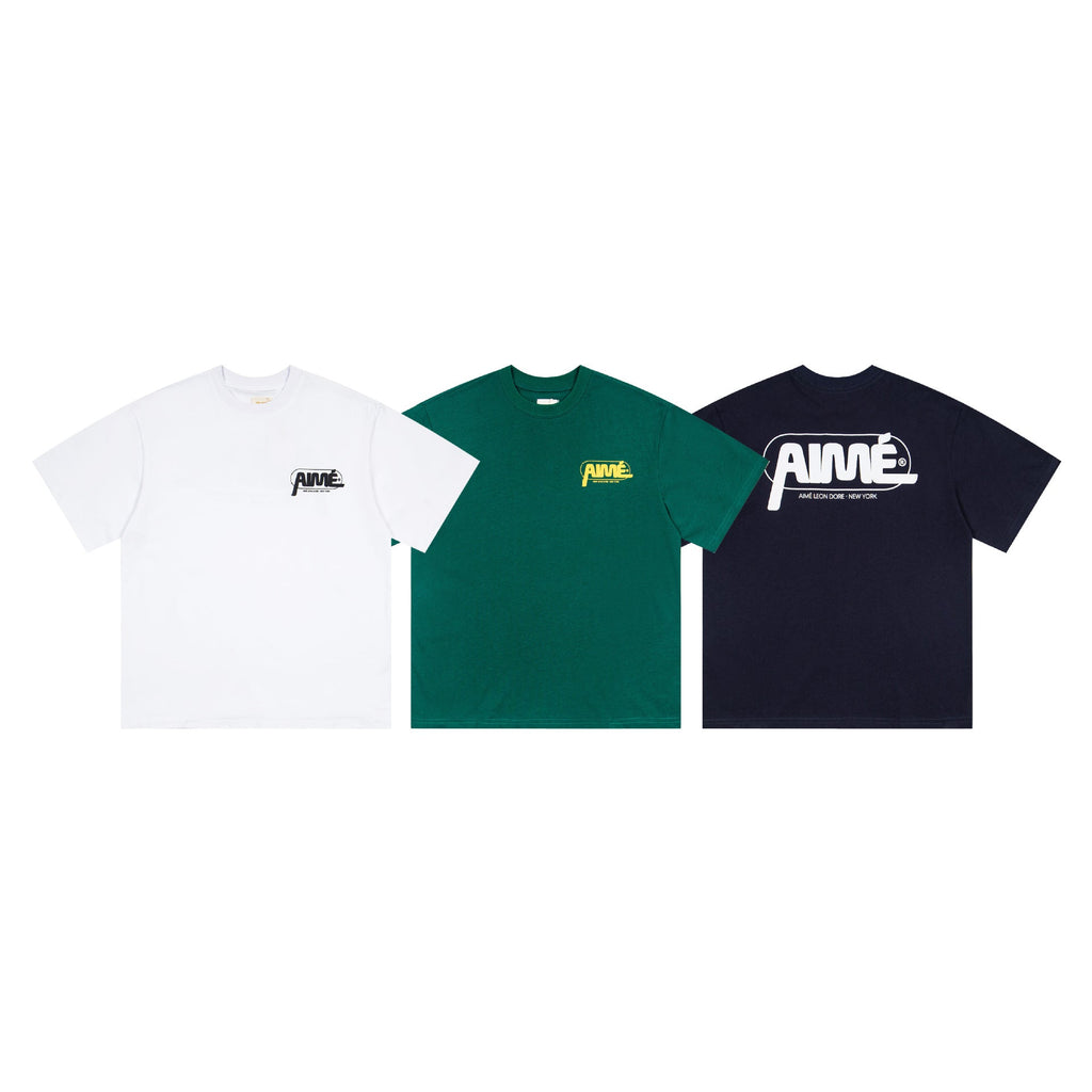 Aime Leon Dore Letter Graphic Short Sleeve Crew Neck T-Shirt
