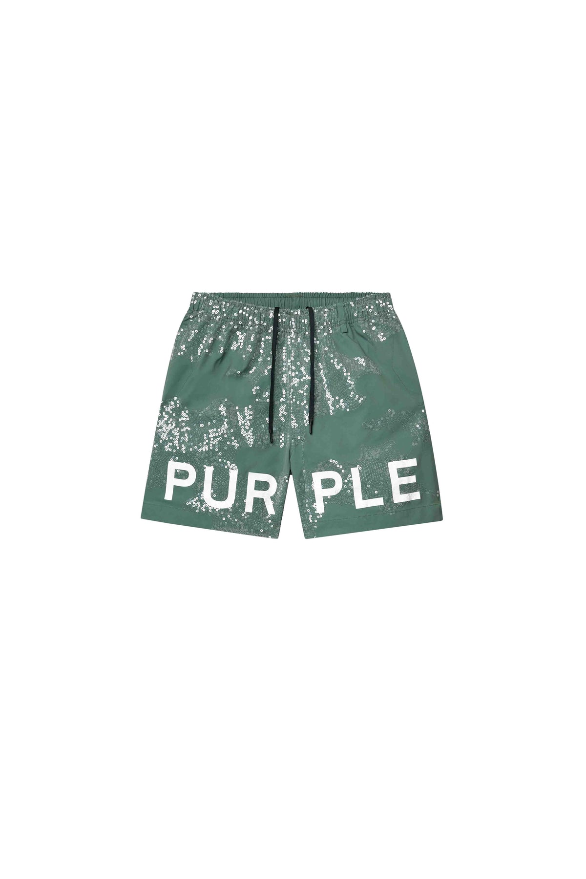 Sequin Camouflage All Around Short