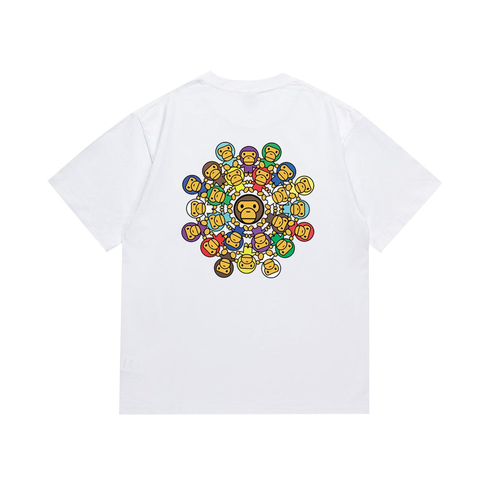 BAPE Monkey Graphic Short-Sleeve T-Shirt