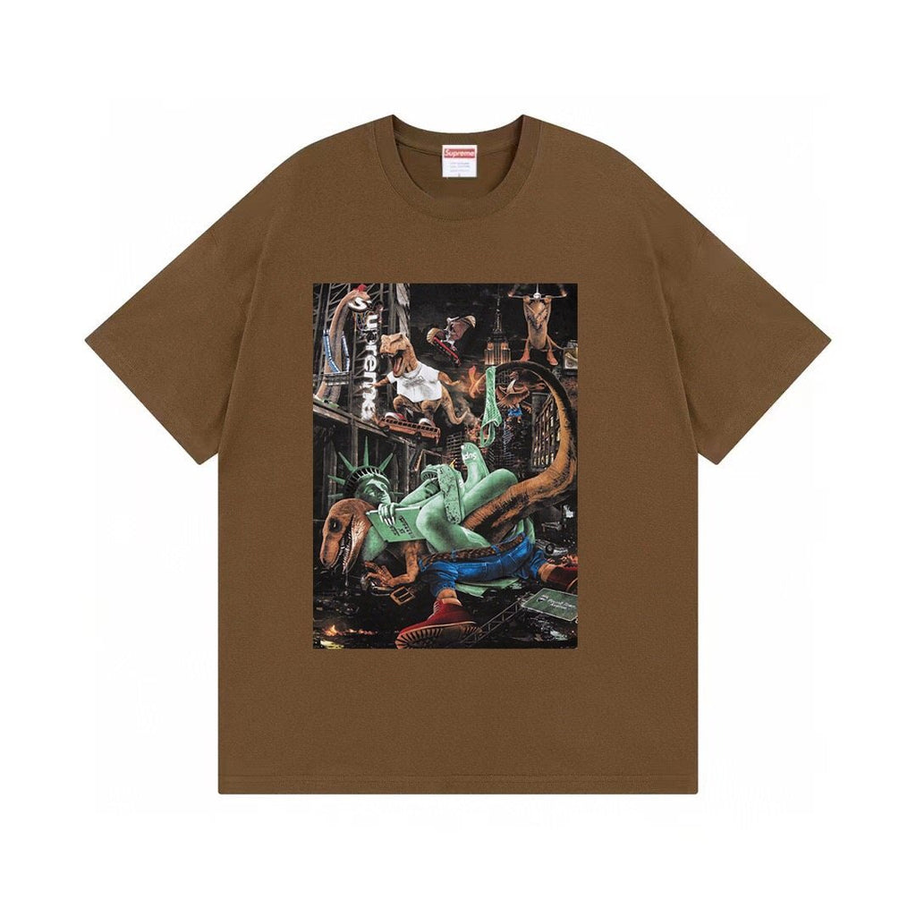 Supreme T-Rex Statue Graphic Short-Sleeve T-Shirt