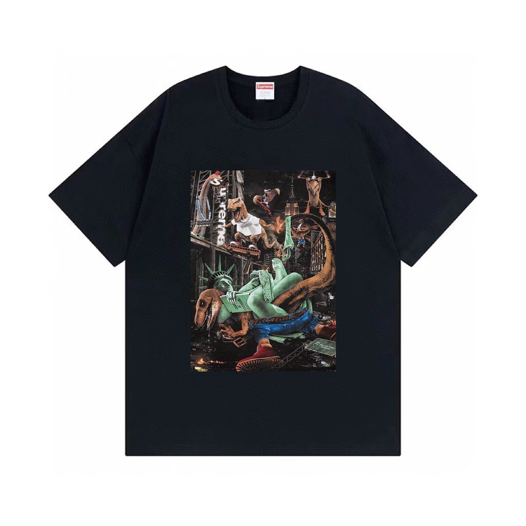Supreme T-Rex Statue Graphic Short-Sleeve T-Shirt