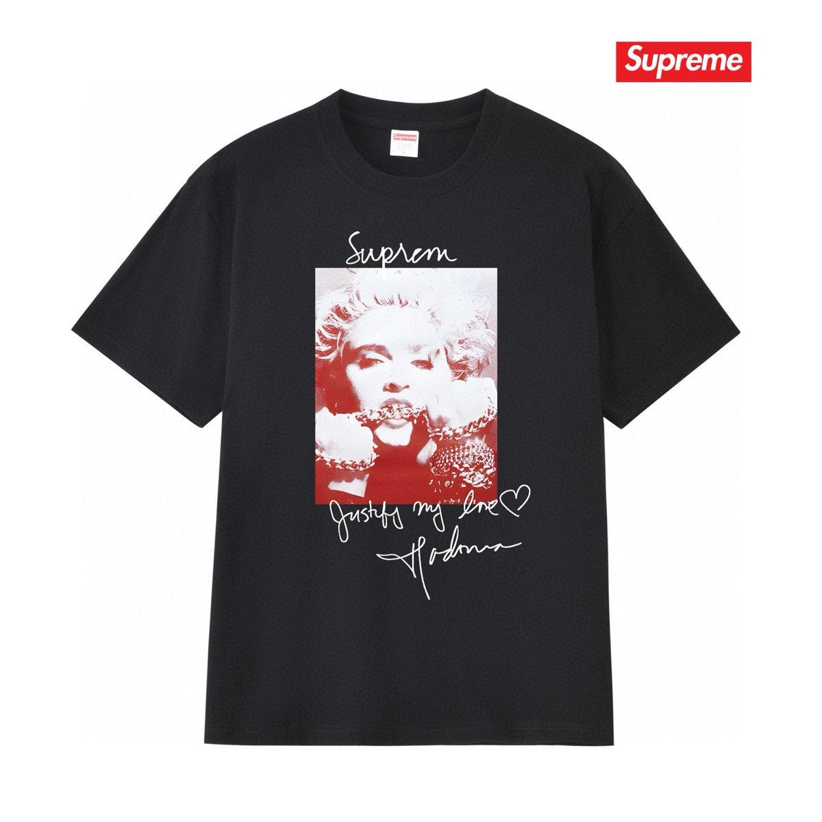 Supreme Portrait Graphic T-Shirt