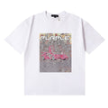 Purple Brand Ditched Car Graphic T-Shirt