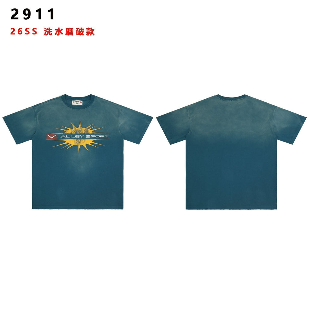 Valley Dreams Sunburst Graphic Short-Sleeve T-Shirt