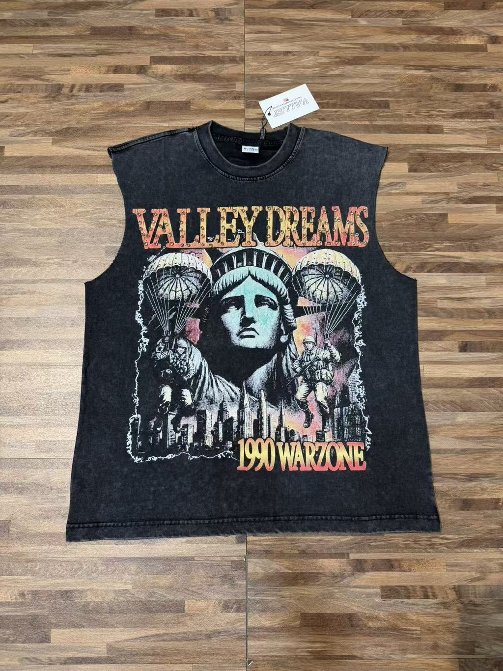 SAINT Valleydreams Graphic Sleeveless T-Shirt