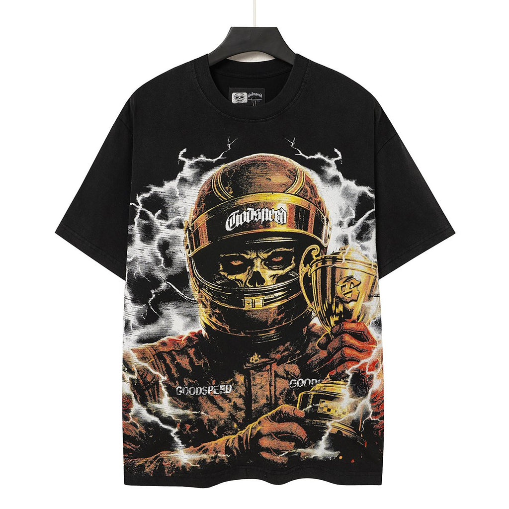 Godspeed Racing Skull Trophy Graphic T-Shirt