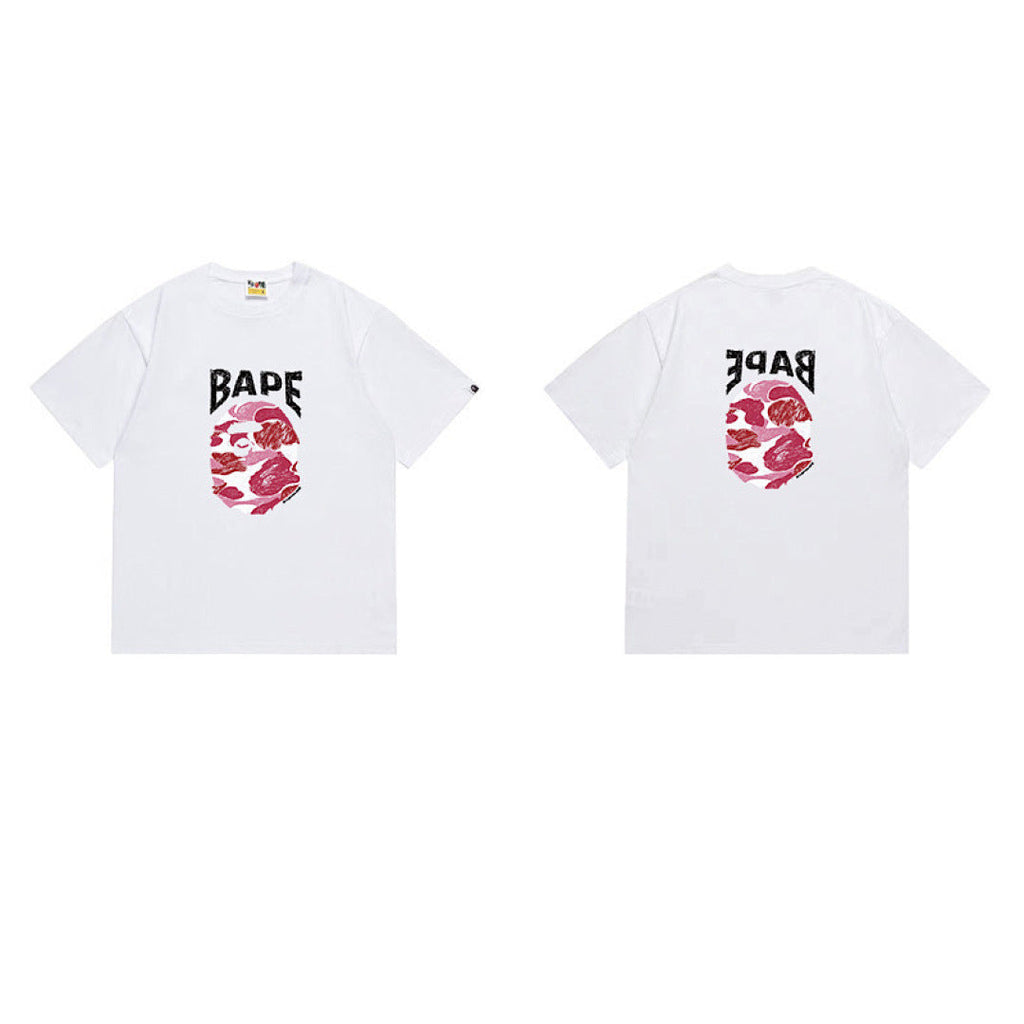 BAPE Ape Head Graphic Streetwear T-Shirt