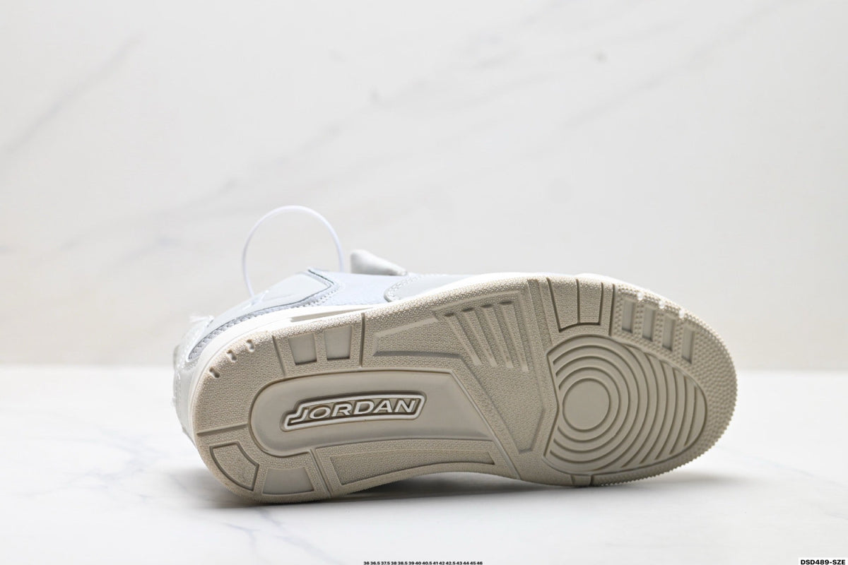 Jordan Legacy 312 High Light Grey White Sneakers