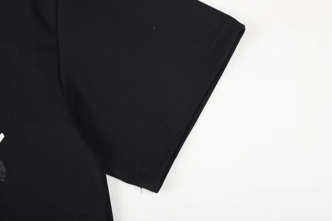 Supreme LV-Style Graffiti Graphic T-Shirt