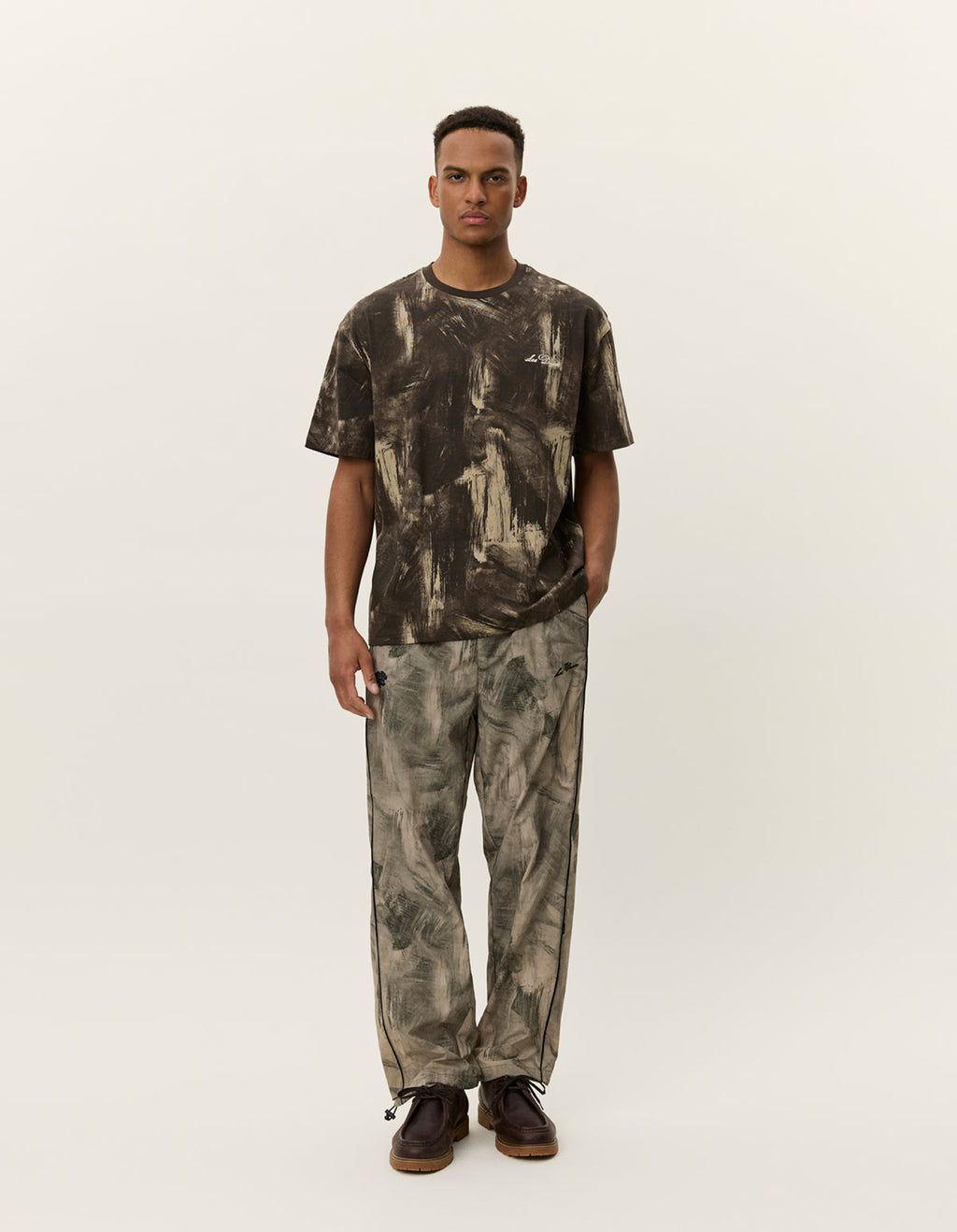 Les Deux Dash All Over Print Tee