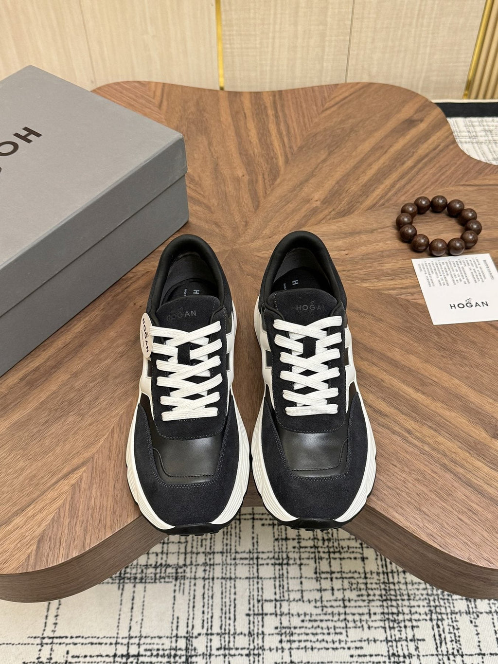 Hogan Women's H-Stripes Platform Sneakers