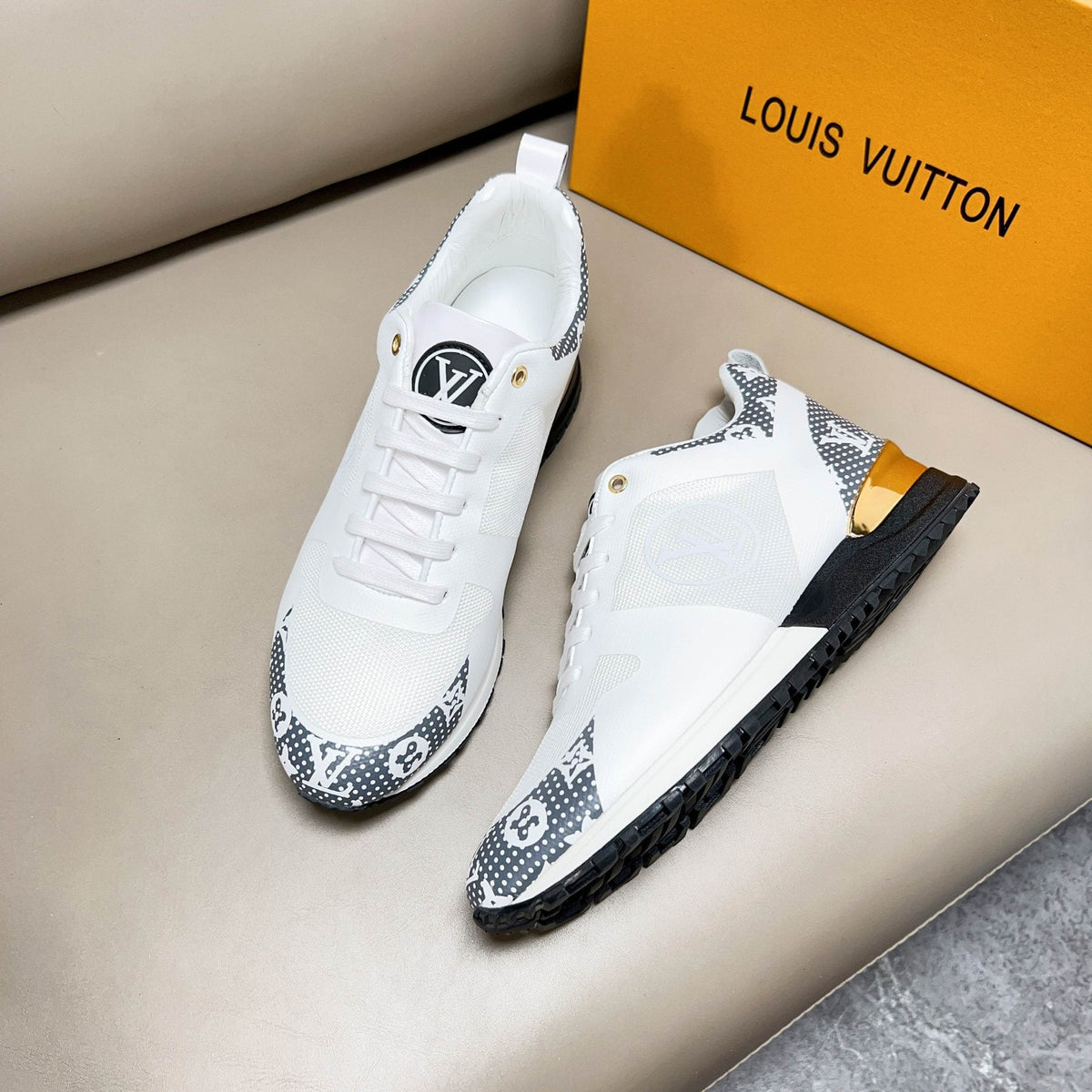 Louis Vuitton Patterned Panel Sneakers