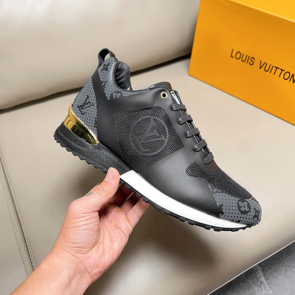 Louis Vuitton Patterned Panel Sneakers