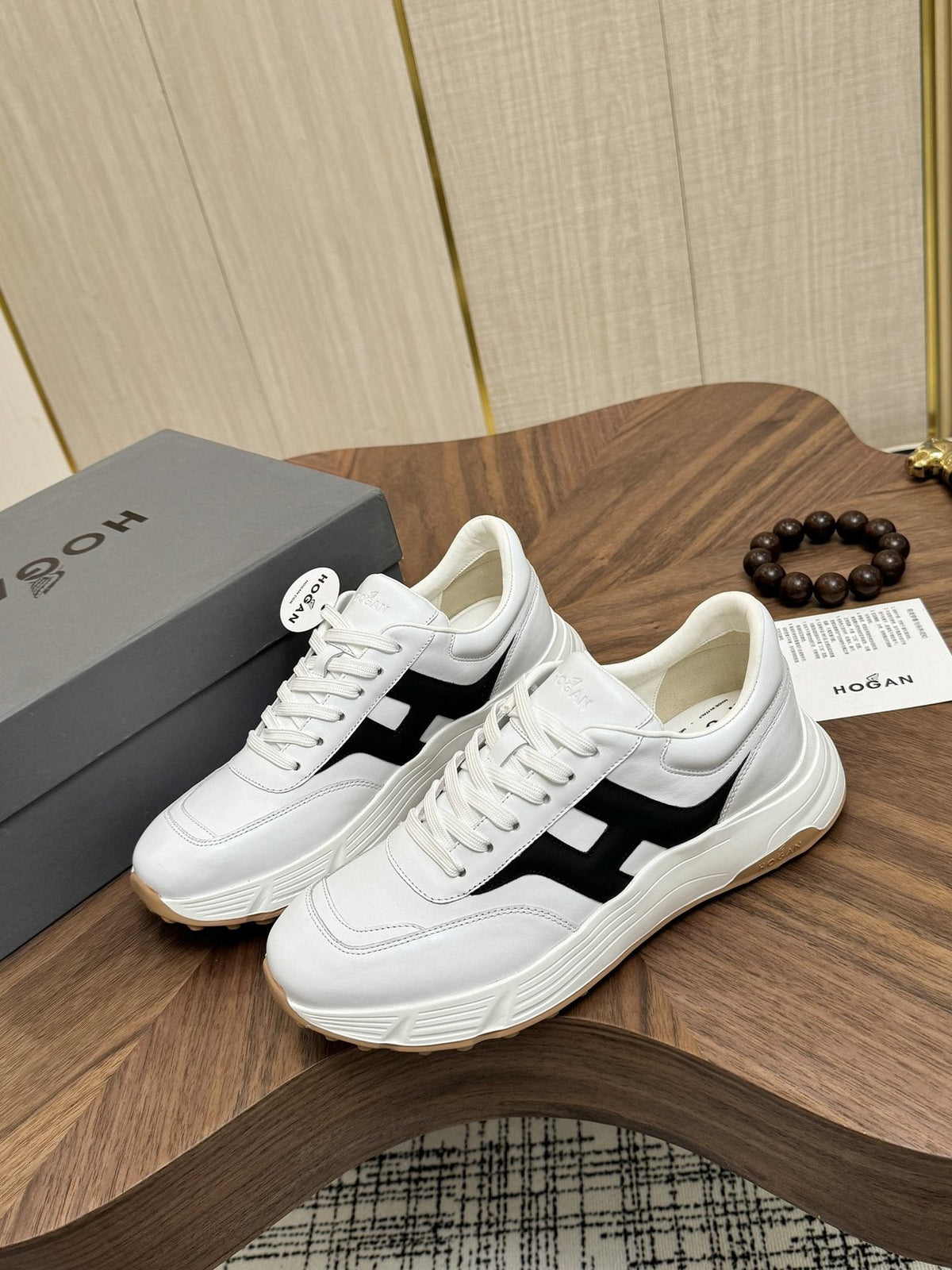 Hogan Women's H-Stripe Platform Sneakers