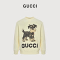 Gucci Whimsical Cartoon Dog Series Crewneck Sweatshirt