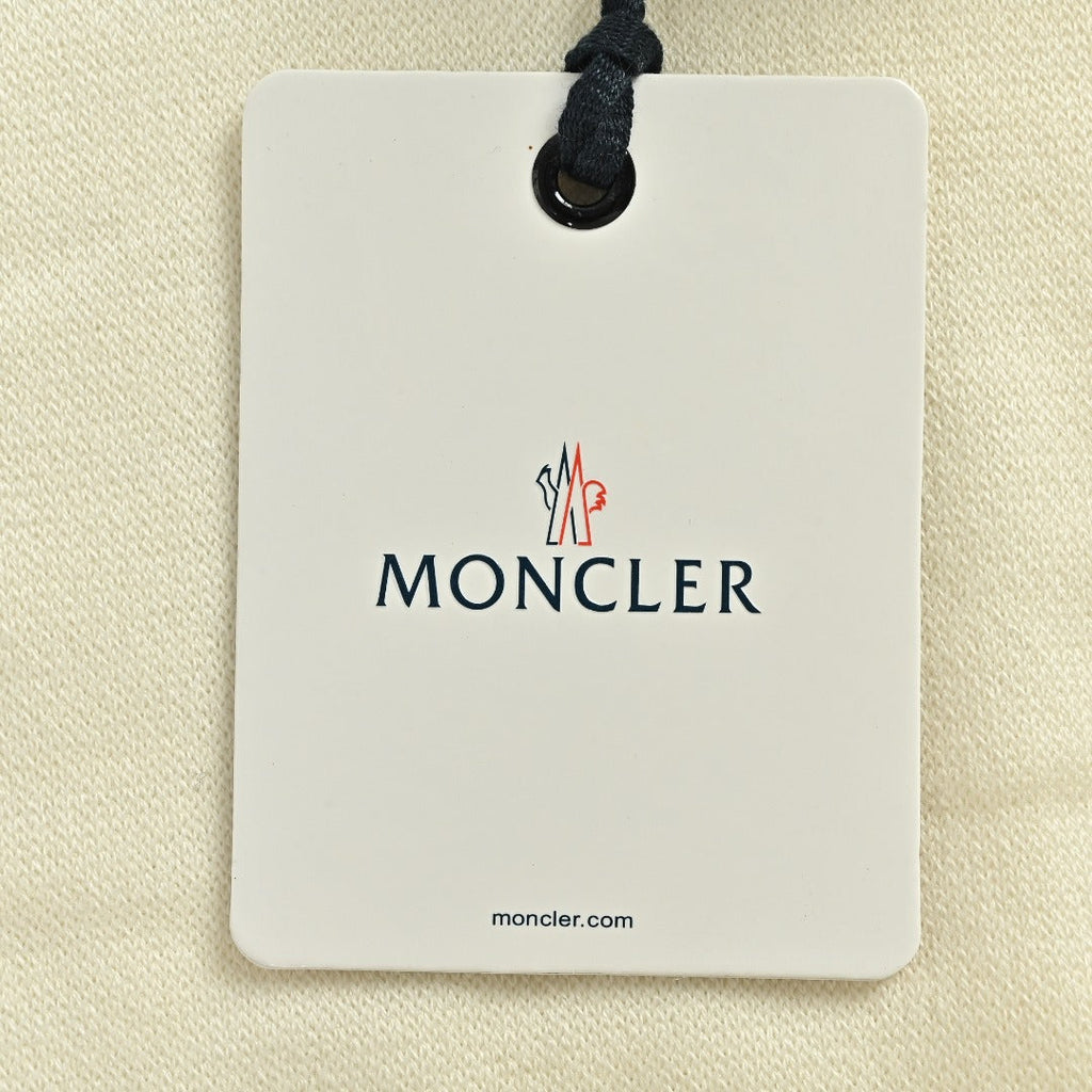 Moncler MC Sleeve Zip Pocket Two-Tone Crew Neck Sweatshirt